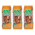 Botanas Sol Cacahuate Ajo Español Bolsa Con 900g (3pzas)