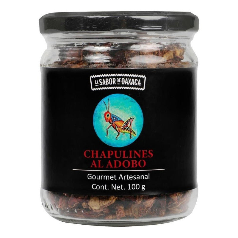 Chapulines Al Adobo El Sabor De Oaxaca 100g Ipg