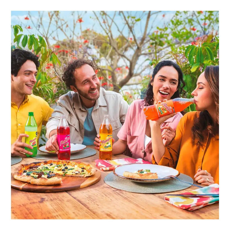 Refrescos Peñafiel C/agua De Manantial 8 Pzas De 2 L