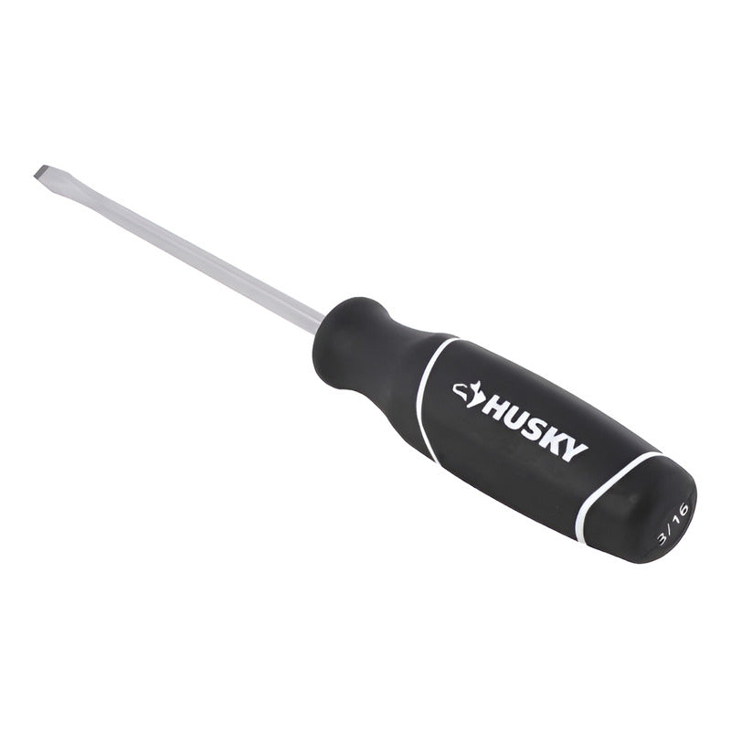 Desarmador Punta Plana 3/16 Husky Mango Ergonómico