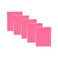 Placa De Fomi Color Rosa 5 Piezas De 21x27cmx2mm