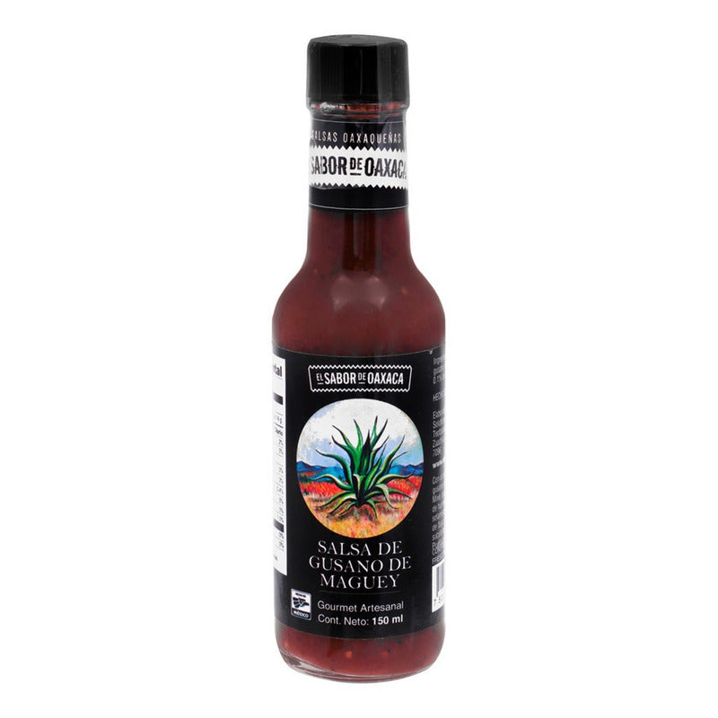 Salsa  Gusano De Maguey El Sabor De Oaxaca 150ml 3 Pack Ipg