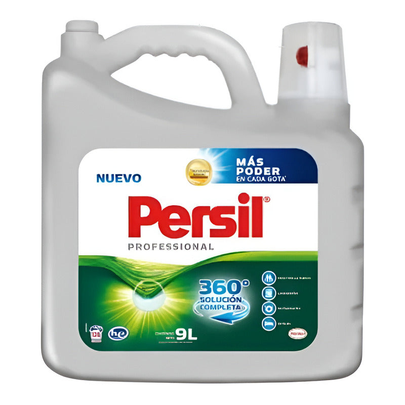 Detergente Para Ropa Líquido Persil Profesional Floral Botella 9 l