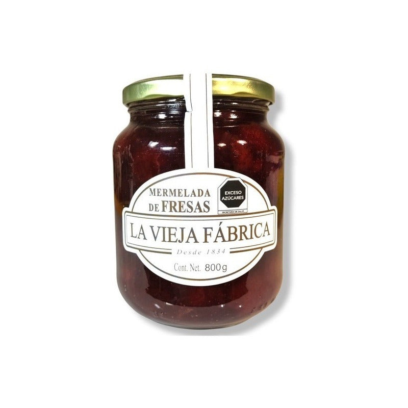 Mermelada De Fresa La Vieja Fabrica Fresa Tradicional 800g