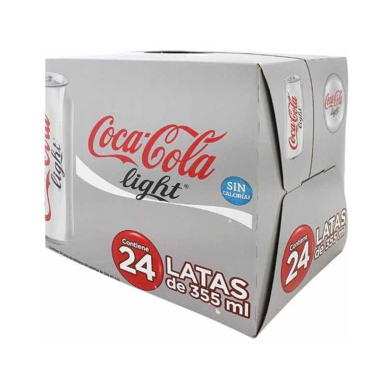 Refresco Coca-cola Light 24 Pzas De 355 Ml C/u
