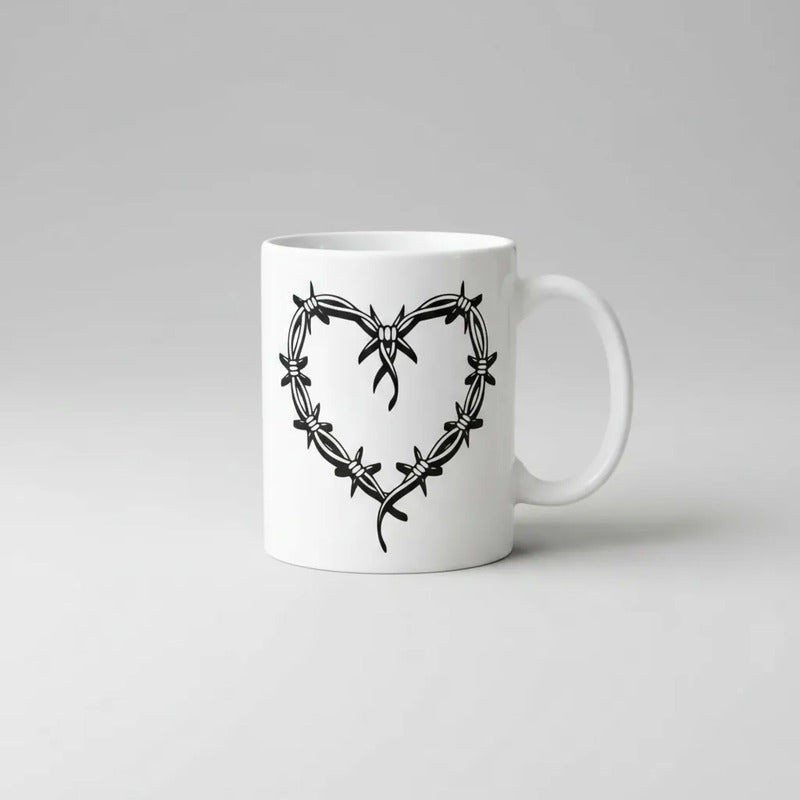 Taza Karol G (modelos) Blanca Corazón