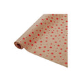 Papel Kraft Diseño De Estrella 3 Rollos De 65cm X 5m