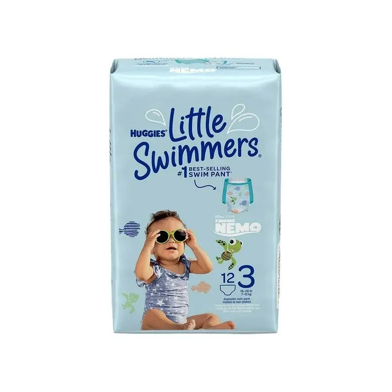 Pañales Huggies Little Swimmers Talla 3 Chica 12 Pzas