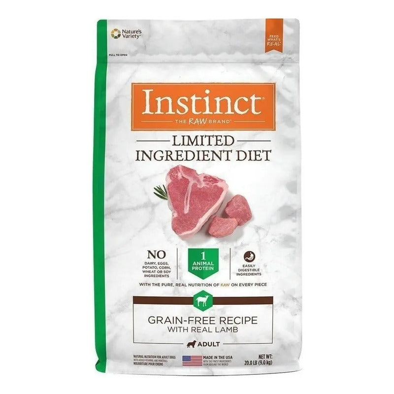 Croquetas Instinct Lid Cordero Para Perros