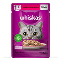 Alimento Whiskas Fillets Parrillada Mixta 85gr (3 Sobres)