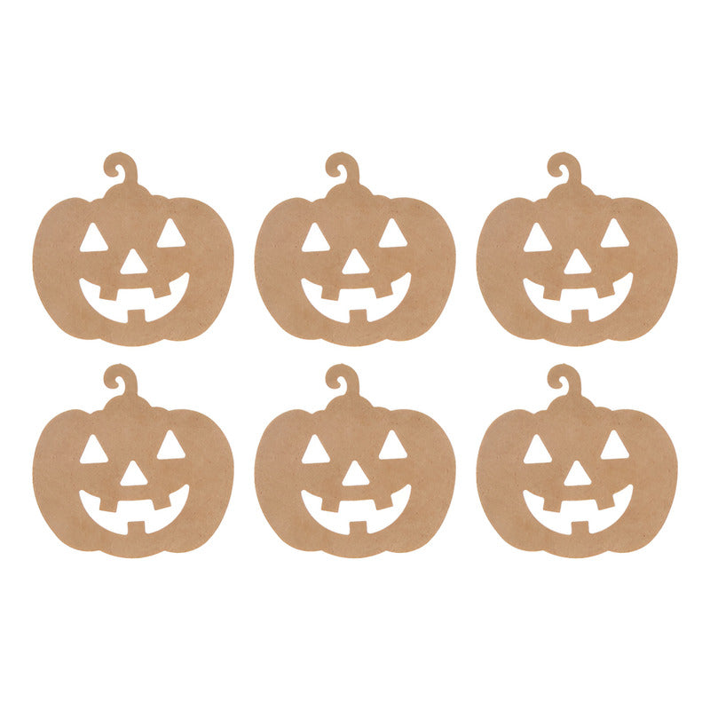 Halloween Figurita Decorativa Calabaza De 12cm 6pz