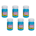 Pintura Acrílica Alta Calidad Color Azul Claro 6 Pz De 35ml Azul Claro