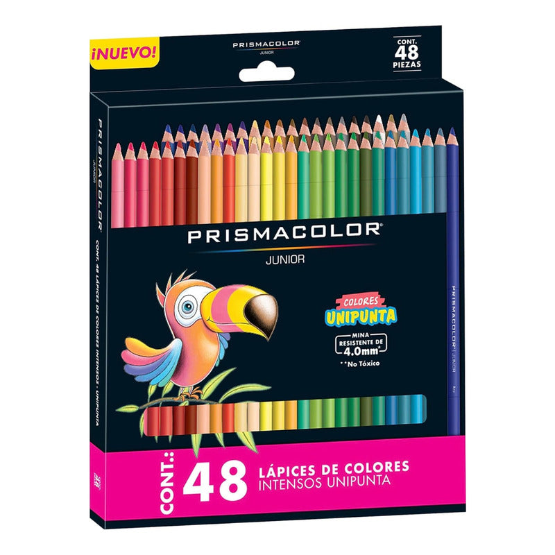 Lápices De Color Prismacolor Junior, Set De 48 Multicolor 3b