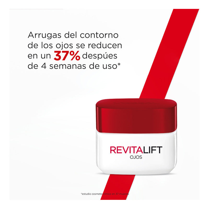 L'oréal Paris Revitalift Crema Ojos Hidratante Antiarrugas 15 Ml Uso Diurno Normal Día