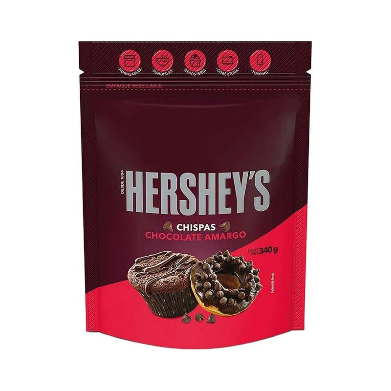 Chispas De Chocolate Hershey´s Amargo 300g (2 Bolsas)