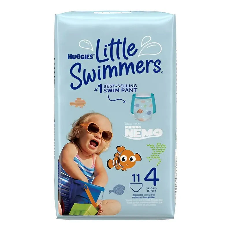 Calzoncitos Deshechables Para Nadar Huggies Little Swimmers Unisex Medianos 11 Piezas Mediano (m) Sin Género