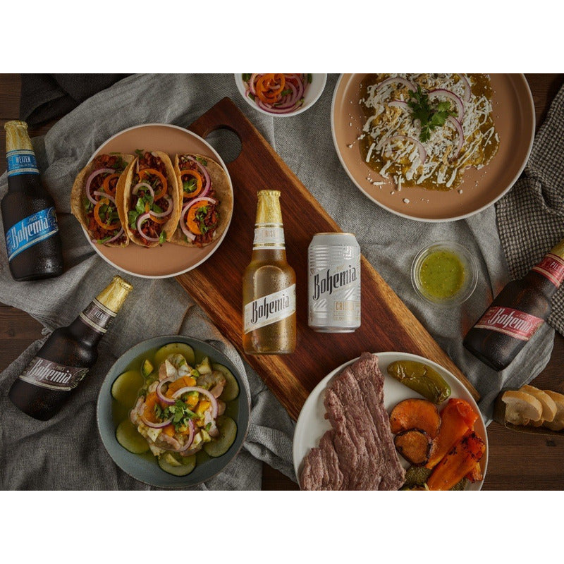Cerveza Bohemia Variety Cristal 24 Botellas De 355ml