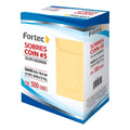 Sobre Para Nómina Fortec Manila 500 Pzas Manila Liso