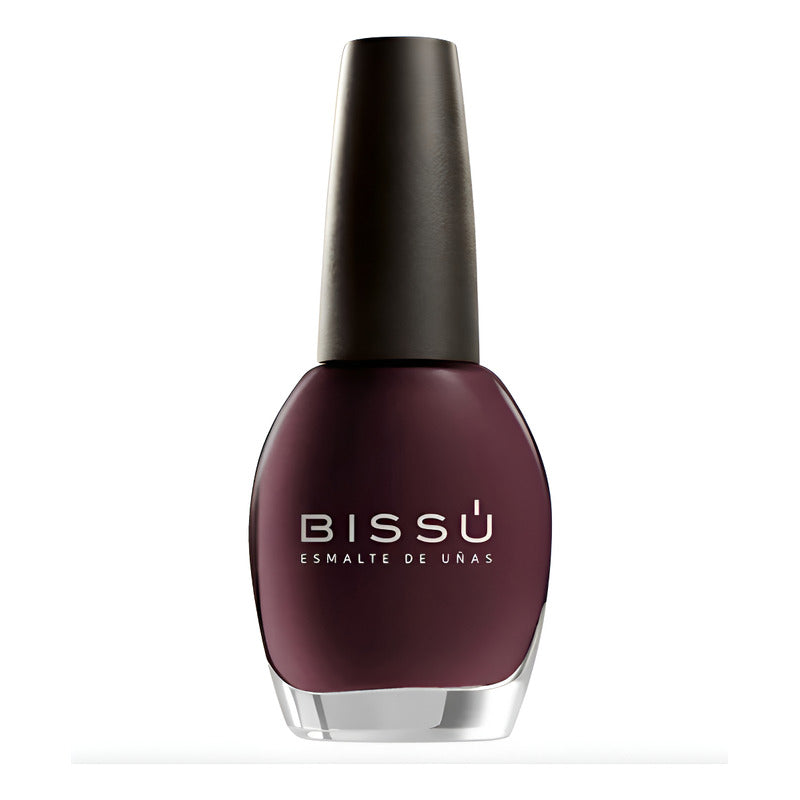 Esmalte De Uñas Bissú Color Cavernet 3 Piezas De 15ml Cavernet