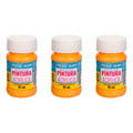 Pintura Acrílica Alta Calidad Color Melocoton 3 Pz De 35ml Melocoton