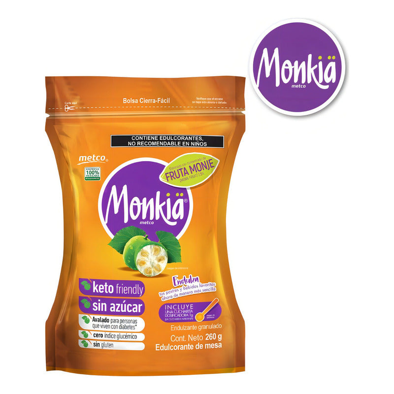 Endulzante Monkia® Fruta Del Monje Granulado 260g