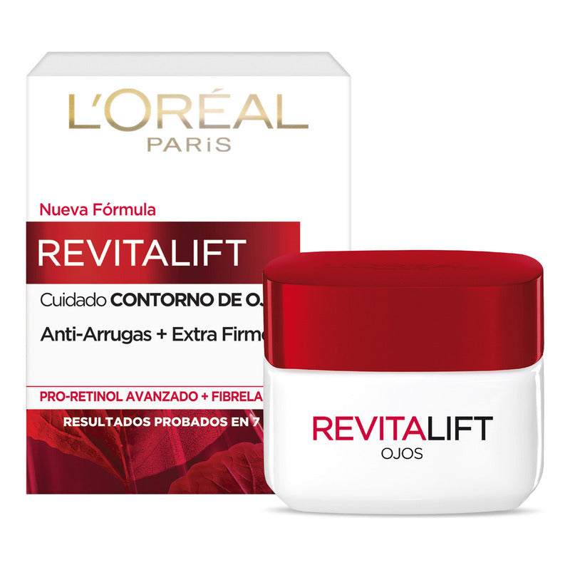 L'oréal Paris Revitalift Crema Ojos Hidratante Antiarrugas 15 Ml Uso Diurno Normal Día