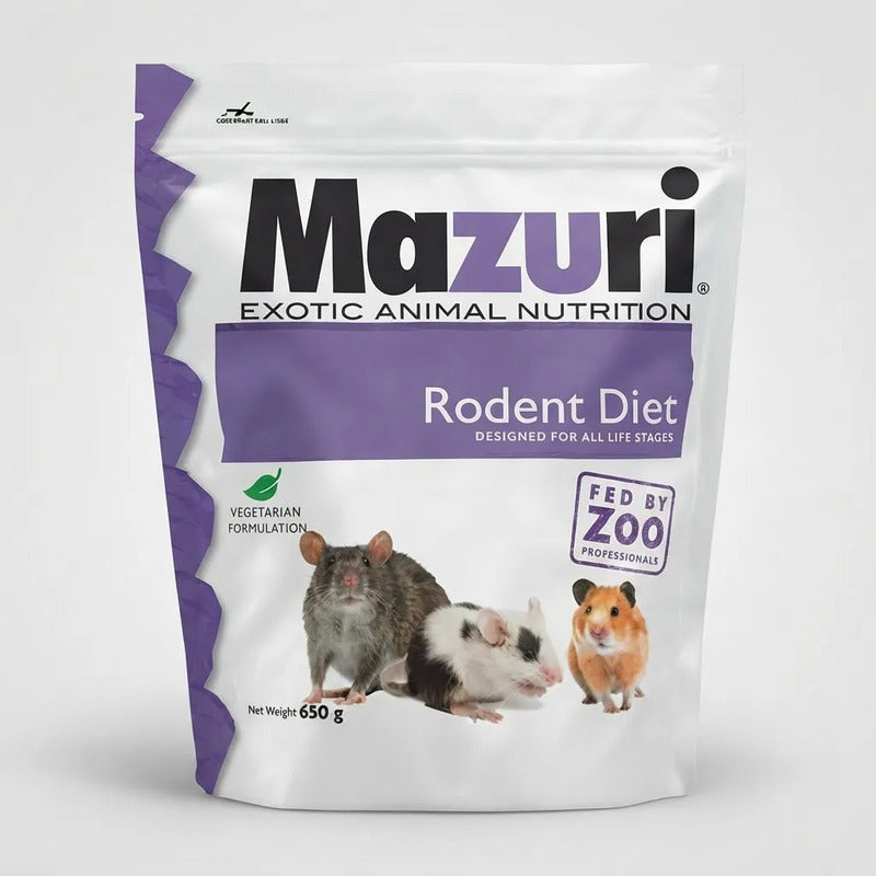 Mazuri Alimento Para Roedores, 650 G