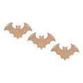 Halloween Figurita Decorativa Murcielago De 12cm 3pz
