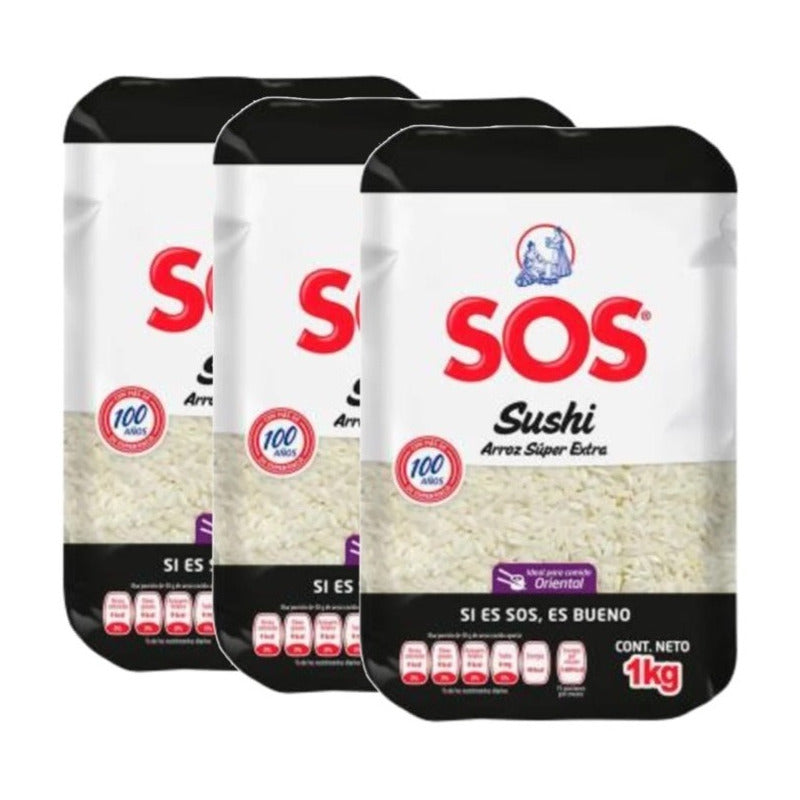 Arroz Sos Sushi Súper Extra 1kg