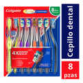 Cepillos De Dientes Colgate Total Whitening (8 Piezas) Azul