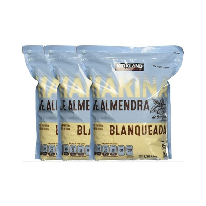 Harina De Almendra Kirkland 1.3kg 3bolsas