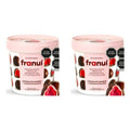 Frambuesas En Chocolate Amargo Y Blanco Franuí 2 Pz De 150gr