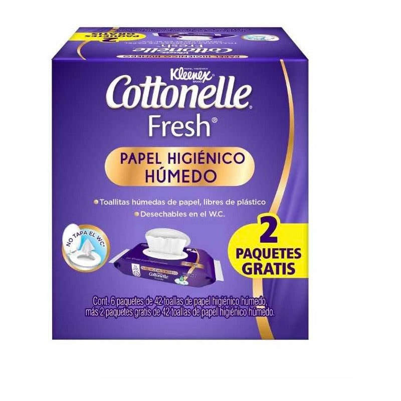 Papel Higienico Húmedo Kleenex Cottonelle Fresh Ij
