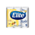 Papel  Elite Triplex Vainilla Y Canela 18 Rollos 1 Paquete
