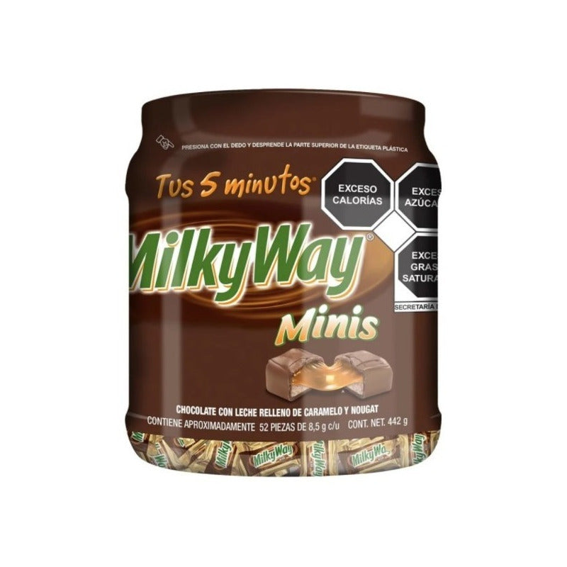Chocolate Milky Way Minis 52 Pzas 3pack D
