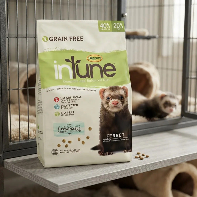 Higgins Intune Alimento Para Hurón, 1.8 Kg
