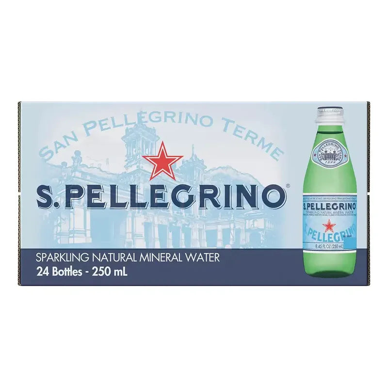 Agua Mineral S. Pellegrino 24 Pzs. De 250 Ml