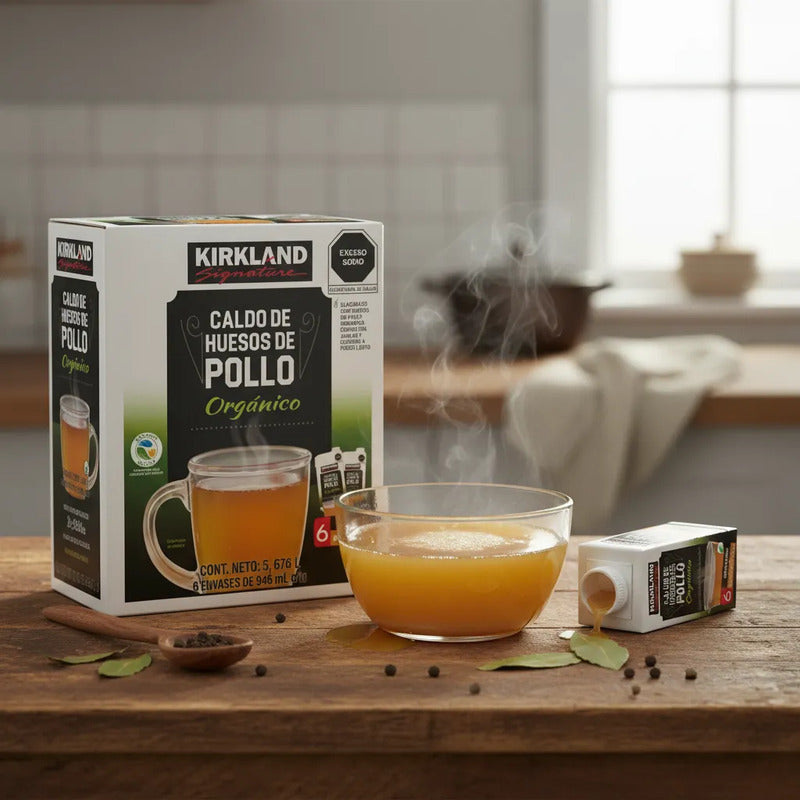 Caldo De Pollo De Huesos Kirkland