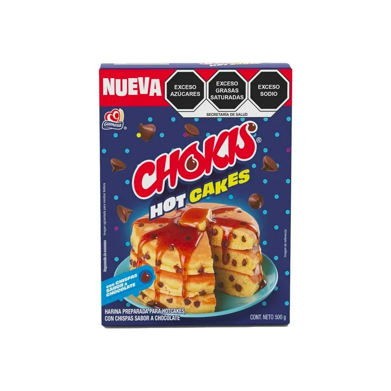 Harina Para Hot Cakes Gamesa Chokis De 500 G