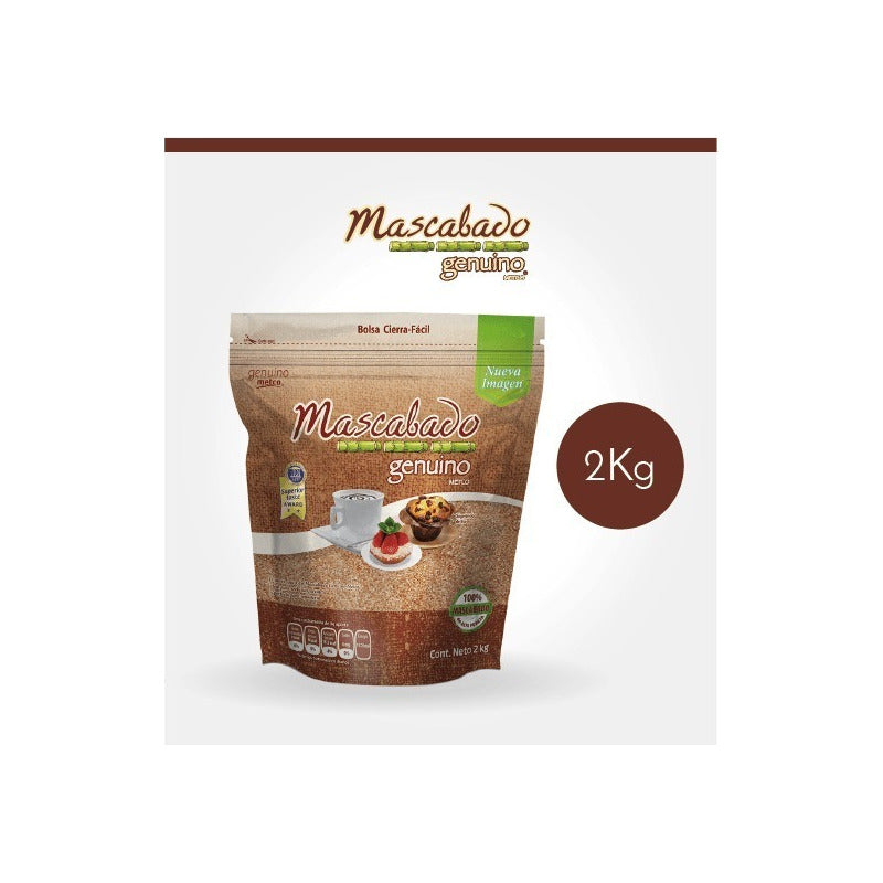 Azúcar Mascabado Metco Bolsa 2 Kg Sin Gluten