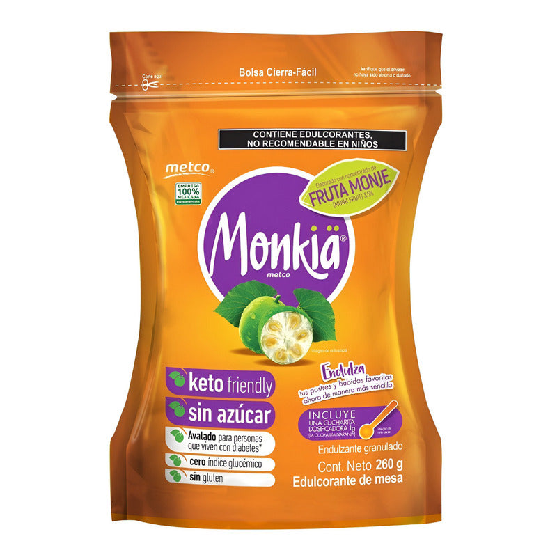 Endulzante Monkia® Fruta Del Monje Granulado 260g