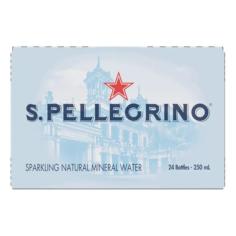 Agua Mineral S. Pellegrino 24 Pzs. De 250 Ml