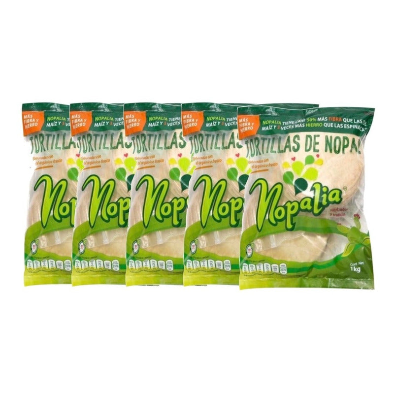 Tortilla De Nopal Nopalia 5 Kg