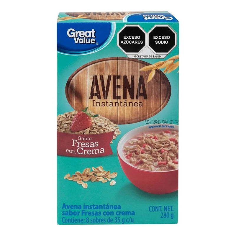 Avena Instantanea Fresas (2piezas)