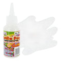 Diamantina Con Pegamento Brilla Pega Color Blanco 1 Pz 50ml Blanco