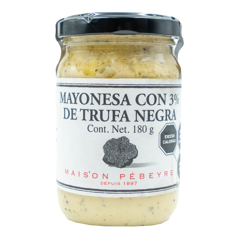 Mayonesa Con 3% Trufa Negra Trufarome 180grs (2pz)