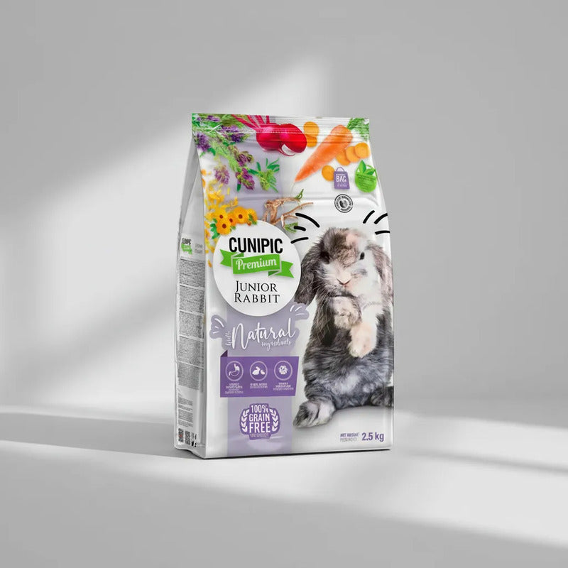 Cunipic Premium Alimento Para Conejo Junior, 2.5 Kg
