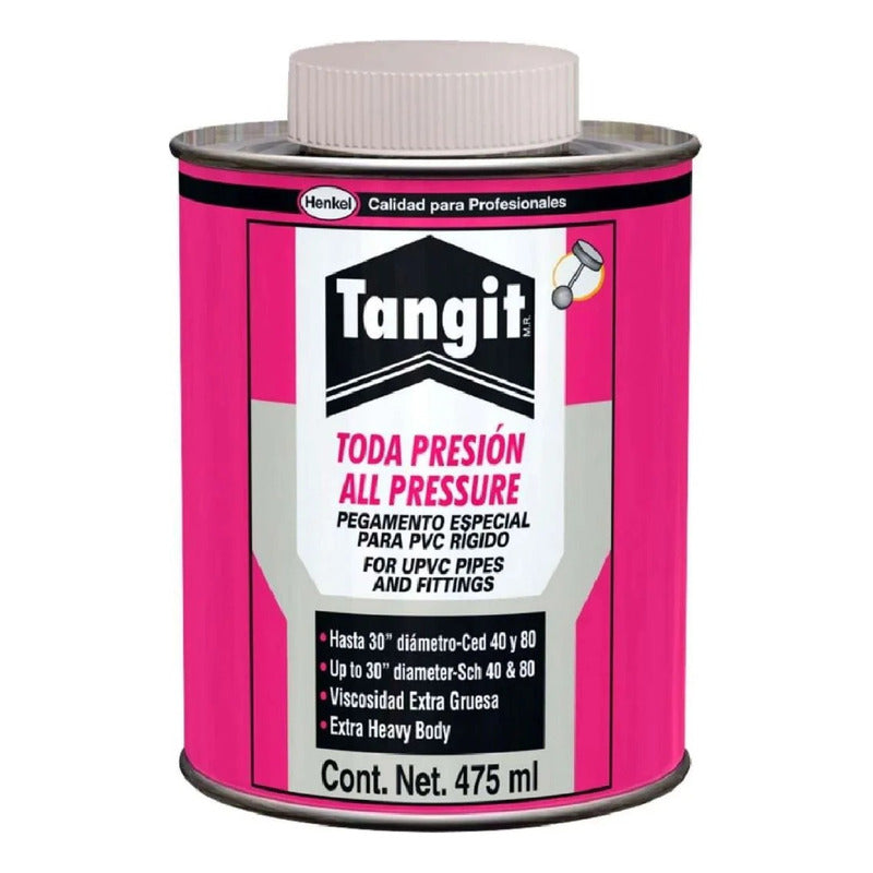 Cemento Tangit Toda Presión 475ml
