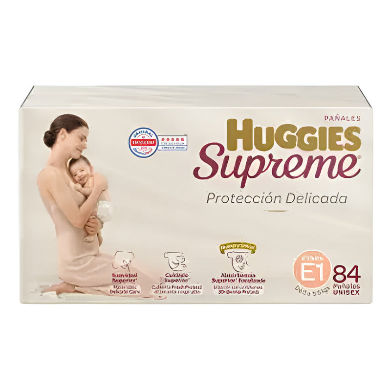 Pañales Etapa 1 Huggies Supreme 84 Pzas Género Sin Género Talla Pequeña