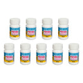 Pintura Acrílica Alta Calidad Color Blanco 9 Piezas De 35ml Blanco